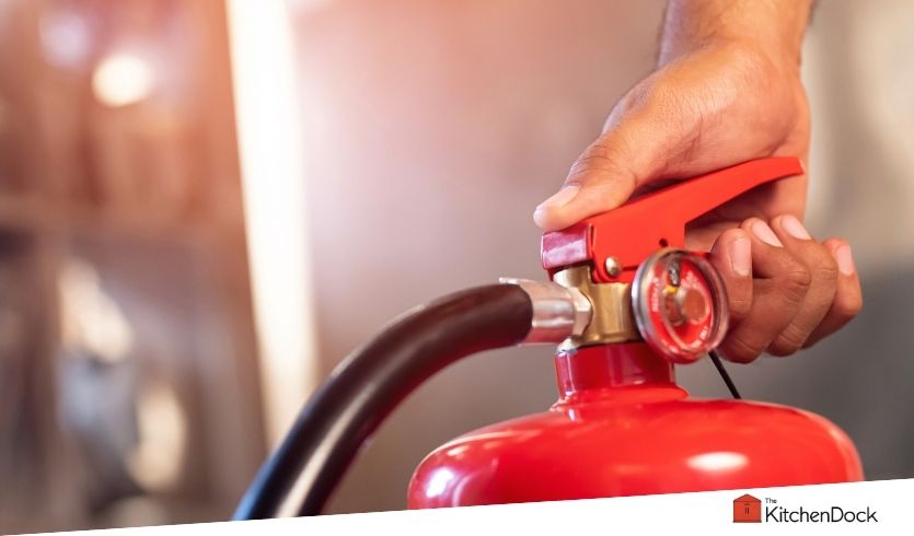 how high should a fire extinguisher be mounted