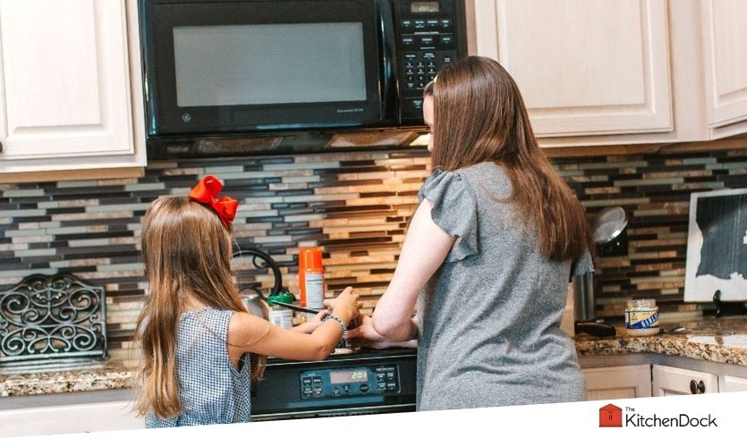 how to unlock child lock panasonic microwave