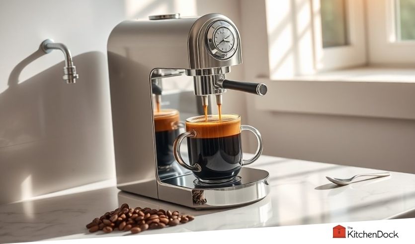 best countertop coffee makers with water line