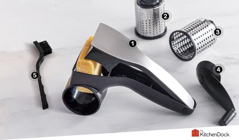 best handheld rotary cheese graters