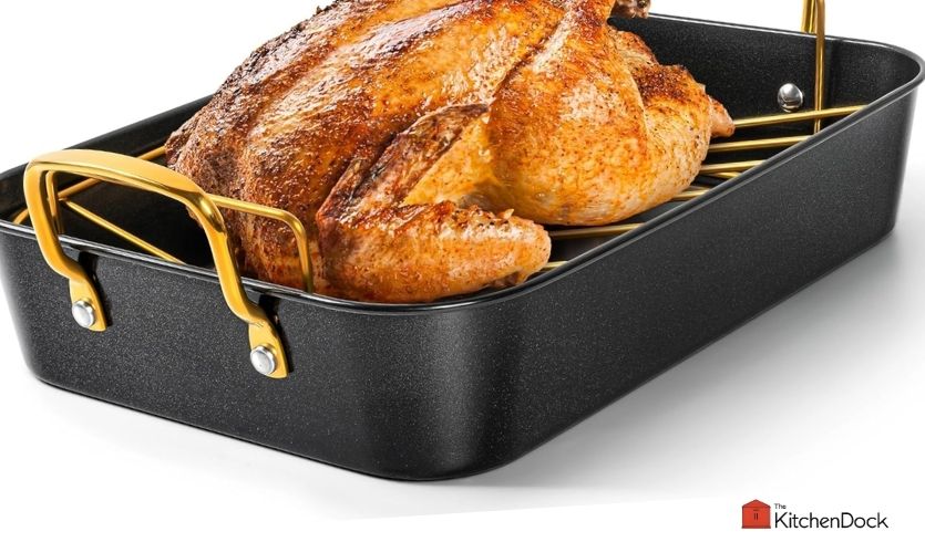 best roasting pans with rack and lid