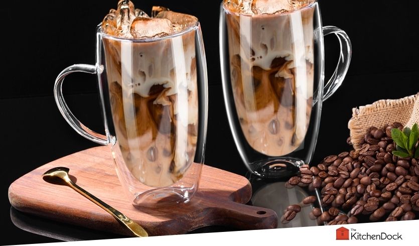 best double wall glass coffee mugs
