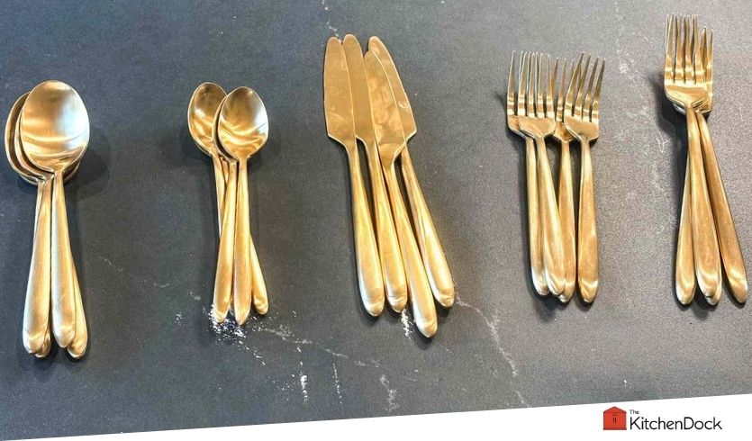 best gold flatware sets