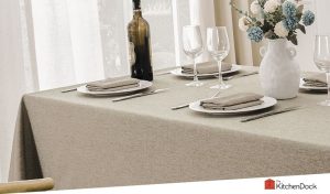 best wrinkle free tablecloths